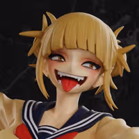 Toga Himiko Statue | My Hero Academia Fanart von PolyBitsArt SFW,NSFW 3d printed statue,3d printed,My Hero Academia statue,nsfw statue,3d printed figure,Toga Himiko Statue