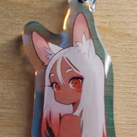 Fox Girl Furry Schlüsselanhänger | Original Acryl-Schlüsselanhänger NSFW Fox Girl keychain,furry keychain,original keychain,nsfw keychain