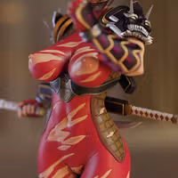 Taki Statue | Soul Calibur Fan Art by Momoji3d SFW,NSFW 3d printed statue,3d printed,nsfw statue,3d printed figure,Taki statue,Soul Calibur statue