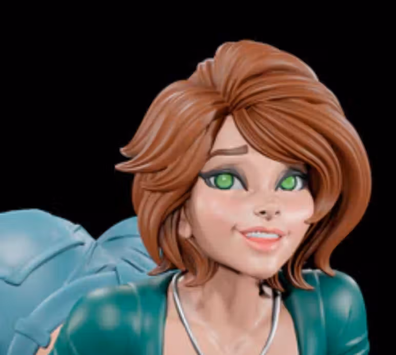Aunt Cass Statue | Big Hero 6 Fan Art by Digital Dark SFW,NSFW,Futa 3d printed statue,Big Hero 6,Aunt Cass,3d printed figure,nsfw statue,futa statue,futa figurines,futanari figurines,futanari statue