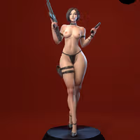 Ada Wang Statue | Resident Evil Fan Art by E.S Monster SFW,NSFW 3d printed statue,3d printed,nsfw statue,3d printed figure,Ada Wang Statue,Resident Evil Statue