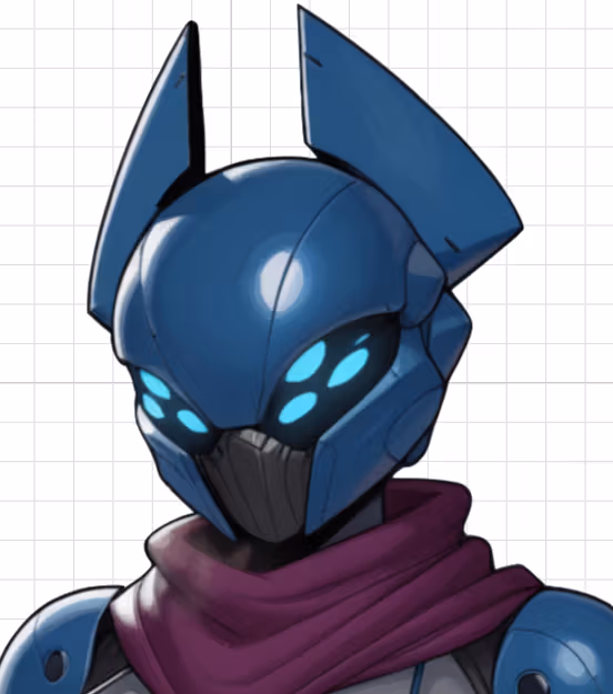 Eliksni Alien Girl Sticker | Destiny Vinyl Sticker SFW furry sticker,Eliksni sticker,sfw sticker,Destiny sticker