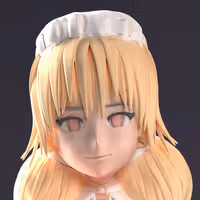 Maid Girl Futa Statue | Original Fan Art by FutaFantasy Futa 3d printed statue,3d printed,nsfw statue,3d printed figure,Maid Girl Statue,futa statue,futa figurines,futanari figurines,futanari statue,original statue