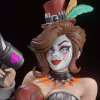 Moxxi Statue | Borderlands Fan Art by Digital Dark SFW,NSFW,Futa 3d printed statue,3d printed,nsfw statue,futa statue,futa figurines,futanari figurines,futanari statue,3d printed figure,Moxxi Statue