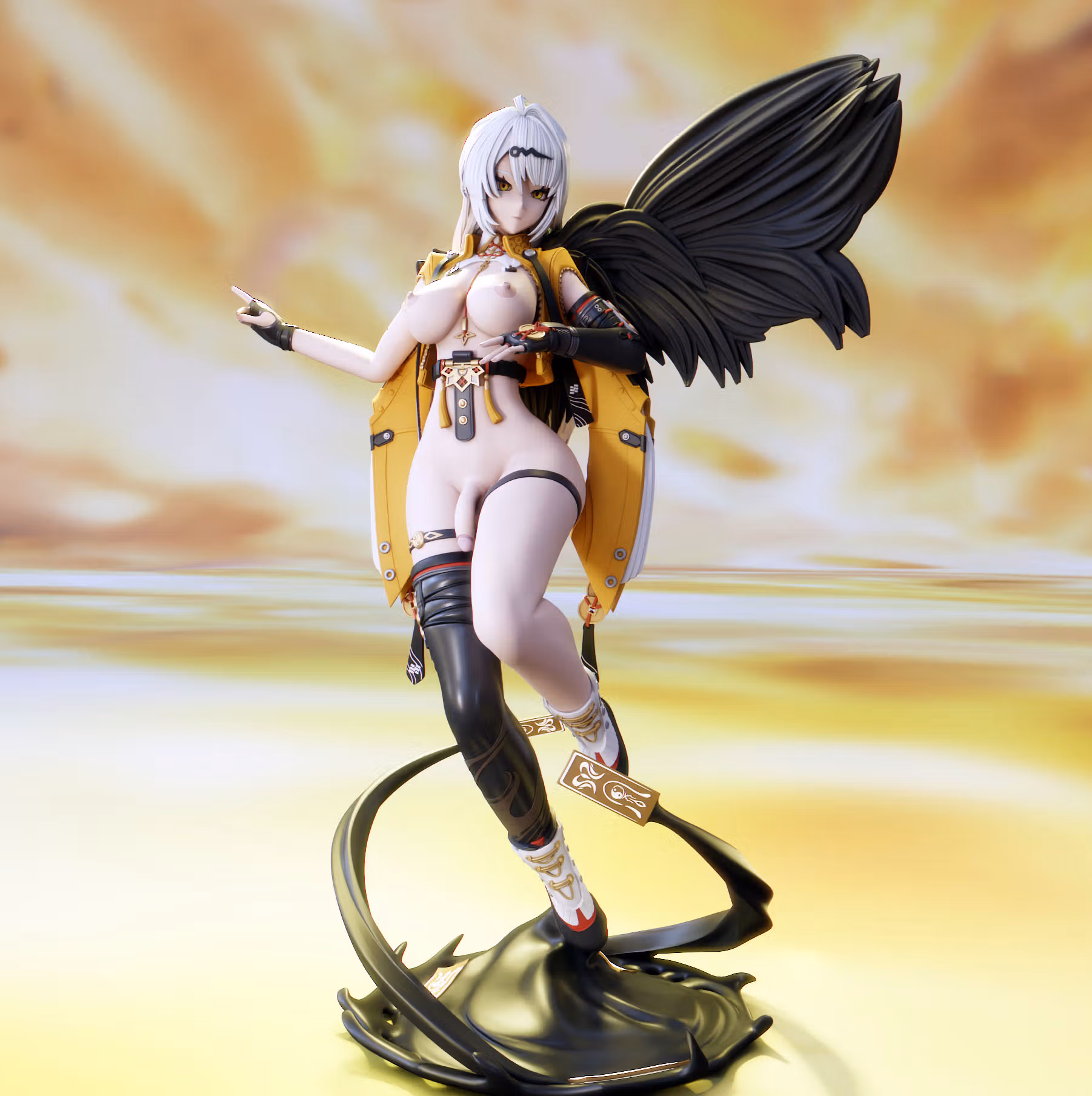 Yi Xuan Statue | Zenless Zone Zero Fanart von FunserviceSTL SFW,NSFW,Futa 3d printed statue,nsfw statue,Yi Xuan statue,Zenless Zone Zero statue,3d printed figure,3d printed,futa statue,futa figurines,futanari figurines,futanari statue