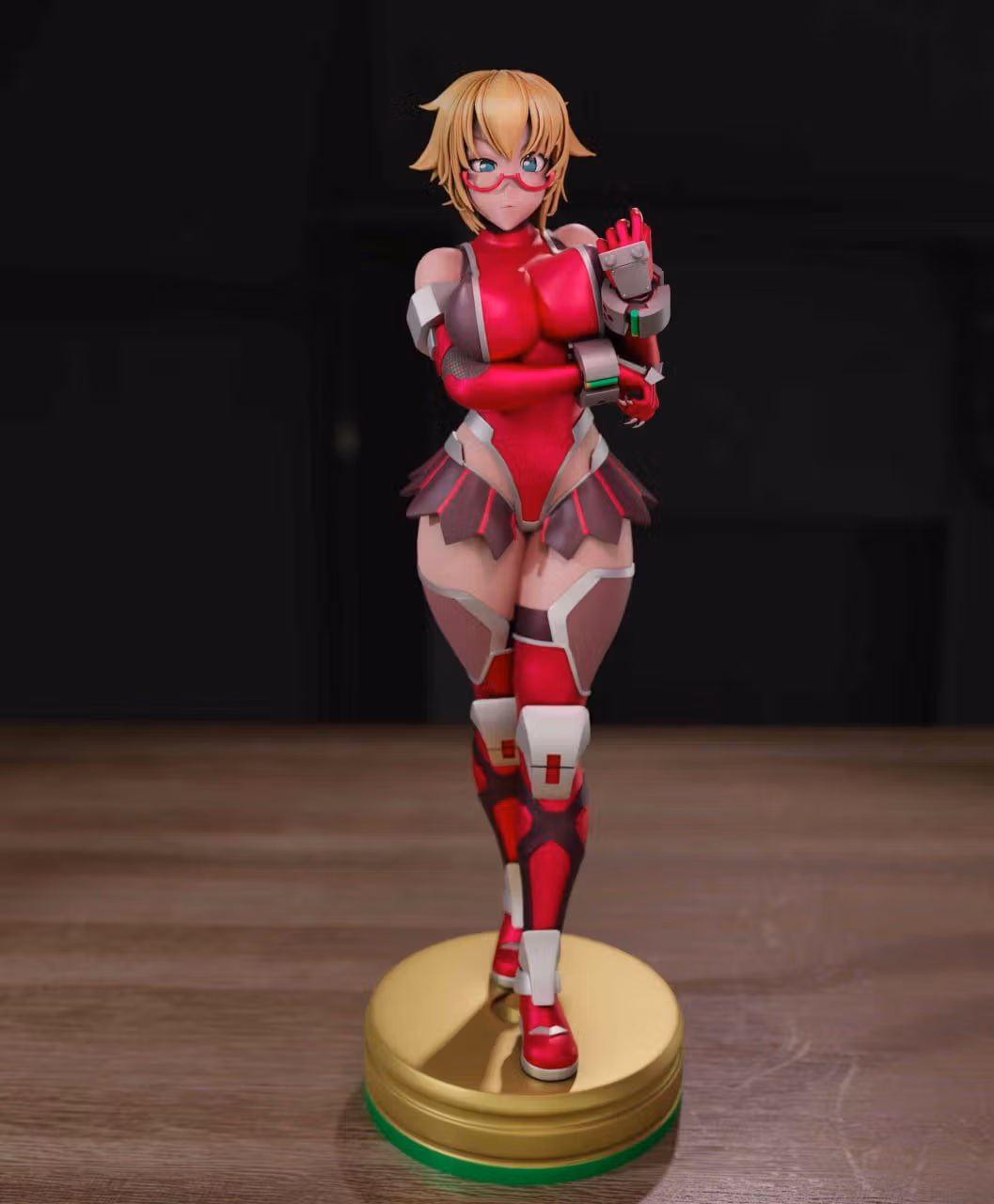 Mari Shinohara Statue | Mahou Kaiju Fan Art by Momoji3d SFW,NSFW 3d printed,3d printed statue,nsfw statue,Mari Shinohara statue,Mahou Kaiju statue