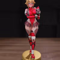 Mari Shinohara Statue | Mahou Kaiju Fan Art by Momoji3d SFW,NSFW 3d printed,3d printed statue,nsfw statue,Mari Shinohara statue,Mahou Kaiju statue