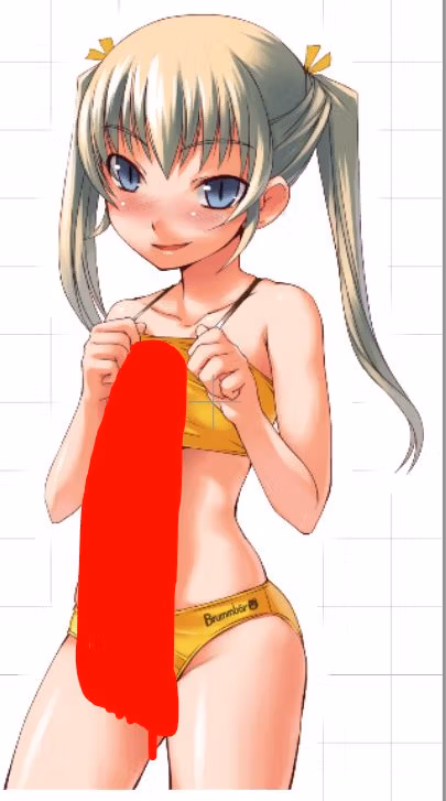 Autocollant Mao Asakura v2 Futa | Futabu Autocollants Futanari Ecchi Cartoon Futa futanari sticker,futa sticker,stickers,futabu sticker,nsfw sticker