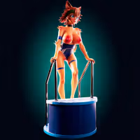 Statue Polt Kobold Monster Girl | Monster Musume Fan art par Officer Rhu SFW,NSFW,Futa 3d printed,Polt Kobold statue,futa statue,Monster Musume statue,furry statue,nsfw statue,futa figurines,futanari figurines,futanari statue