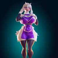 Toriel Goat Statue | Undertale Fan Art by Officer Rhu SFW,NSFW,Futa 3d printed statue,3d printed,nsfw statue,futa statue,Toriel Goat Statue,Undertale Statue,futa figurines,futanari figurines,futanari statue,furry statue