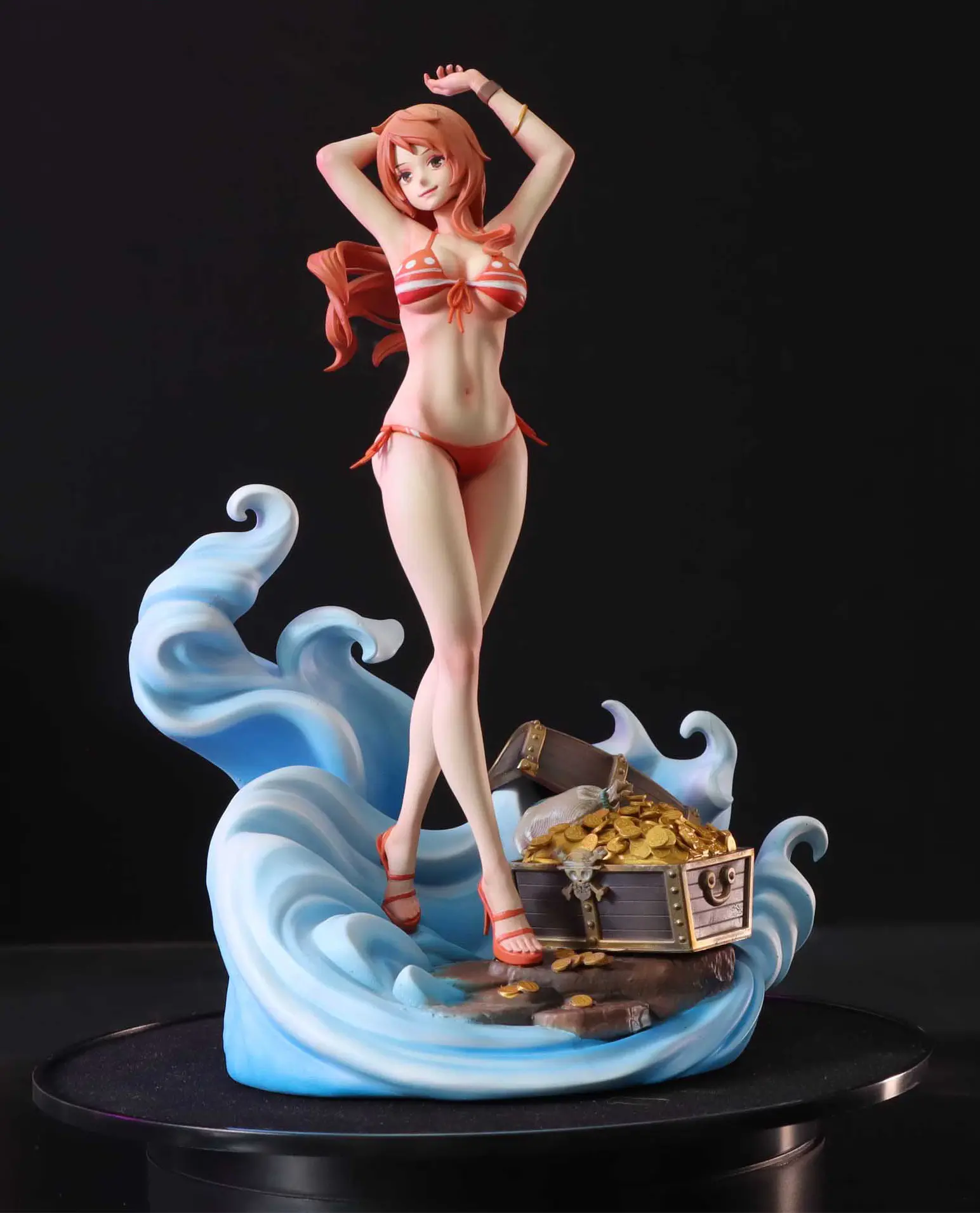 Nami Bikini Statue | One Piece Fan Art by CW Studios SFW,NSFW 3d printed statue,One Piece Statue,3d printed,Nami Statue,3d printed figure,nsfw statue