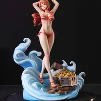 Nami Bikini Statue | One Piece Fan Art by CW Studios SFW,NSFW 3d printed statue,One Piece Statue,3d printed,Nami Statue,3d printed figure,nsfw statue