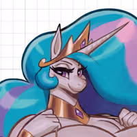 Princess Celestia V1 Furry Sticker | My Little Pony Vinyl Sticker SFW furry sticker,sfw sticker,stickers,Princess Celestia,mlp sticker,My Little Pony sticker