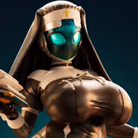 Nun Bot Sister Furry Statue | Monster Girl Fan Art by Officer Rhu SFW,NSFW,Futa 3d printed statue,3d printed,3d printed figure,Nun Bot Sister Statue,Monster Girl Statue,nsfw statue,furry statue,futa statue,futa figurines,futanari figurines,futanari statue