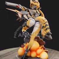 Pulchra Furry Statue | Zenless Zone Zero Fan Art by Anyonensfw SFW,NSFW,Futa 3d printed statue,3d printed,nsfw statue,3d printed figure,Pulchra Statue,furry statue,Zenless Zone Zero Statue,futa statue,futa figurines,futanari statue,futanari figurines