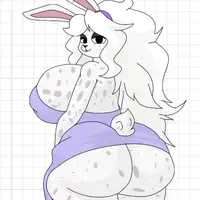 Bunny Cutie Furry Sticker | Original Vinyl Sticker SFW sfw sticker,Bunny Cutie Furry sticker,furry sticker