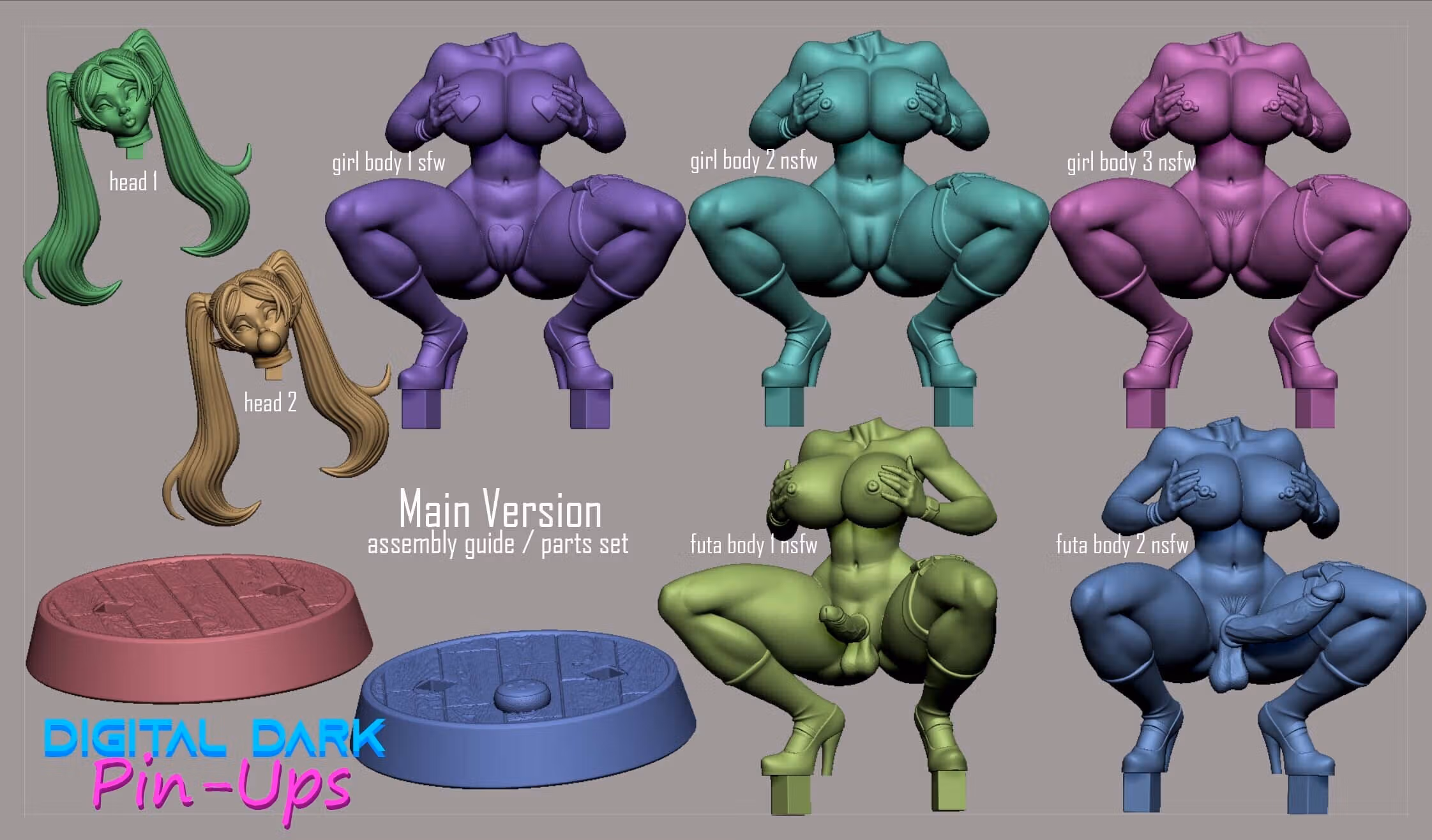Frieren Bad Girl Statue | Frieren: Beyond Journey's End Fanart von Digital Dark NSFW,Futa 3d printed statue,3d printed,nsfw statue,futa statue,futa figurines,futanari figurines,futanari statue,3d printed figure,Frieren Bad Girl Statue,Frieren: Beyond Journey's End Statue