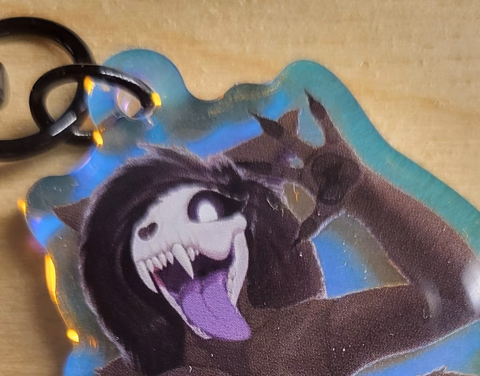 Mal0 Pinup Keychain | SCP Acrylic Keychain NSFW Mal0 Pinup,Mal0 keychain,furry keychain,scp keychain,nsfw keychain