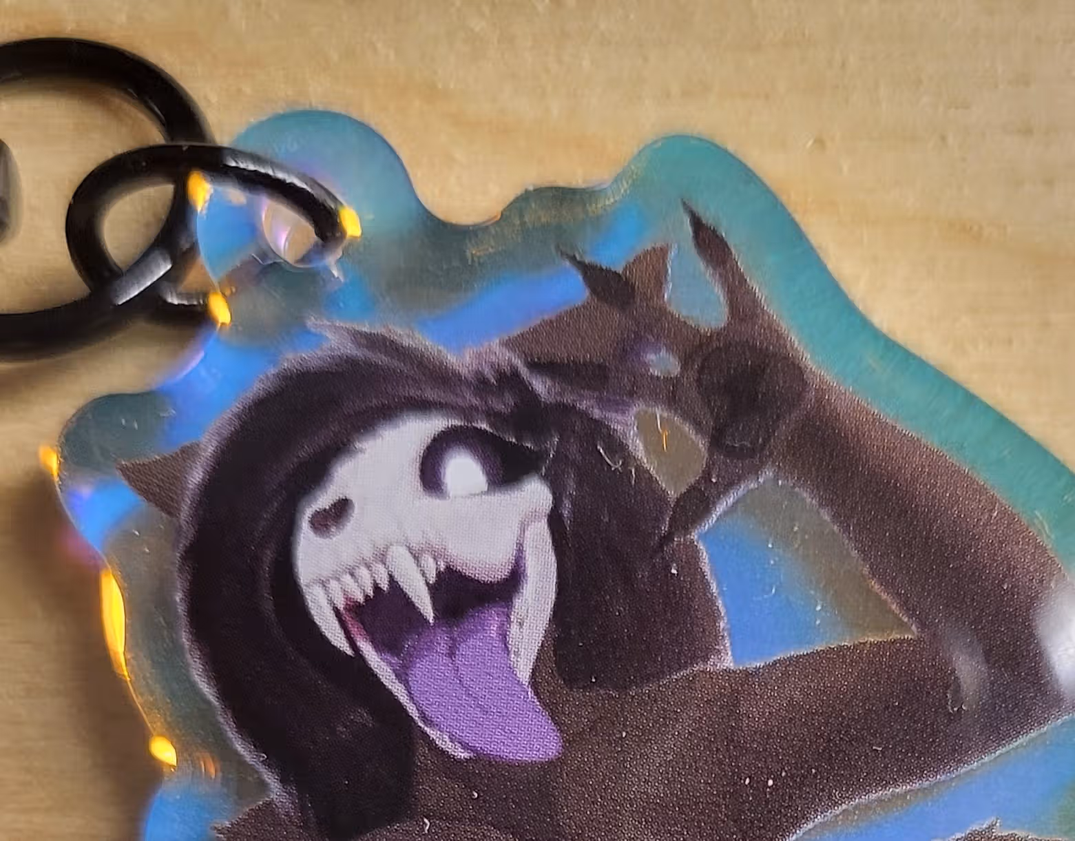 Mal0 Pinup Keychain | SCP Acrylic Keychain NSFW Mal0 Pinup,Mal0 keychain,furry keychain,scp keychain,nsfw keychain
