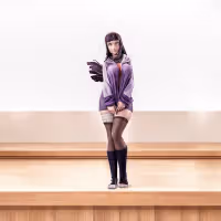 Hinata Statue | Naruto Fan Art by PEACHFIGURE SFW,NSFW 3d printed statue,3d printed,nsfw statue,3d printed figure,Hinata statue,Naruto statue