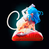 Felicia Stacked Statue | Darkstalkers Fan Art by Officer Rhu SFW,NSFW,Futa 3d printed statue,3d printed,nsfw statue,furry statue,futa statue,Felicia Stacked Statue,Darkstalkers Statue,futa figurines,futanari figurines,futanari statue