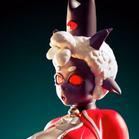 Christmas Lamb Thick Statue | Cults of the Lambs Fan Art by Officer Rhu SFW,NSFW,Futa 3d printed statue,3d printed,nsfw statue,Christmas Lamb Statue,Cults of the Lambs Statue,futa statue,futa figurines,futanari figurines,futanari statue,furry statue