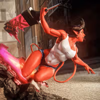 Malevola Statue | Dispatch Fan Art by Gatsu SFW,NSFW,Futa 3d printed statue,3d printed,nsfw statue,futa statue,Malevola Statue,Dispatch statue,futa figurines,futanari figurines,futanari statue