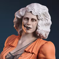 Ida Statue | The Bride Fan Art by TorridaMinis SFW,NSFW 3d printed,3d printed statue,nsfw statue,3d printed figure,Ida Statue,The Bride Statue