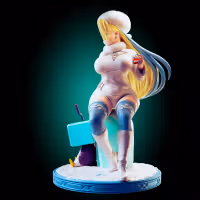 Melony Trainer Ultra Thicc Statue | Pokemon Fan Art by Officer Rhu SFW,NSFW,Futa 3d printed statue,3d printed,nsfw statue,futa statue,Melony Trainer Statue,pokemon statue,futa figurines,futanari figurines,futanari statue