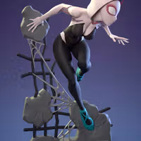 Spider Gwen Statue | Marvel Fanart von Dinamuuu3d SFW,NSFW 3d printed statue,3d printed,Spider Gwen Statue ,3d printed figure,nsfw statue,Marvel statue