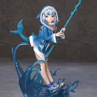 Gawr Gura Statue | Hololive Fan Art by Azerama SFW,NSFW 3d printed,3d printed statue,nsfw statue,Gawr Gura statue,Hololive statue