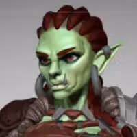 Orc Barbarian Female Miniature | DnD Fan Art by Gaz Minis SFW,NSFW 3d printed,miniature,dnd miniature,nsfw miniature,Orc Barbarian Female,3d printed miniature