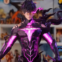 Sung Jin-Woo Statue | Solo leveling Fan Art by LionRealm SFW 3d printed statue,Solo leveling,3d printed,Sung Jin woo Statue,Jinwoo Statue,shadow monarch