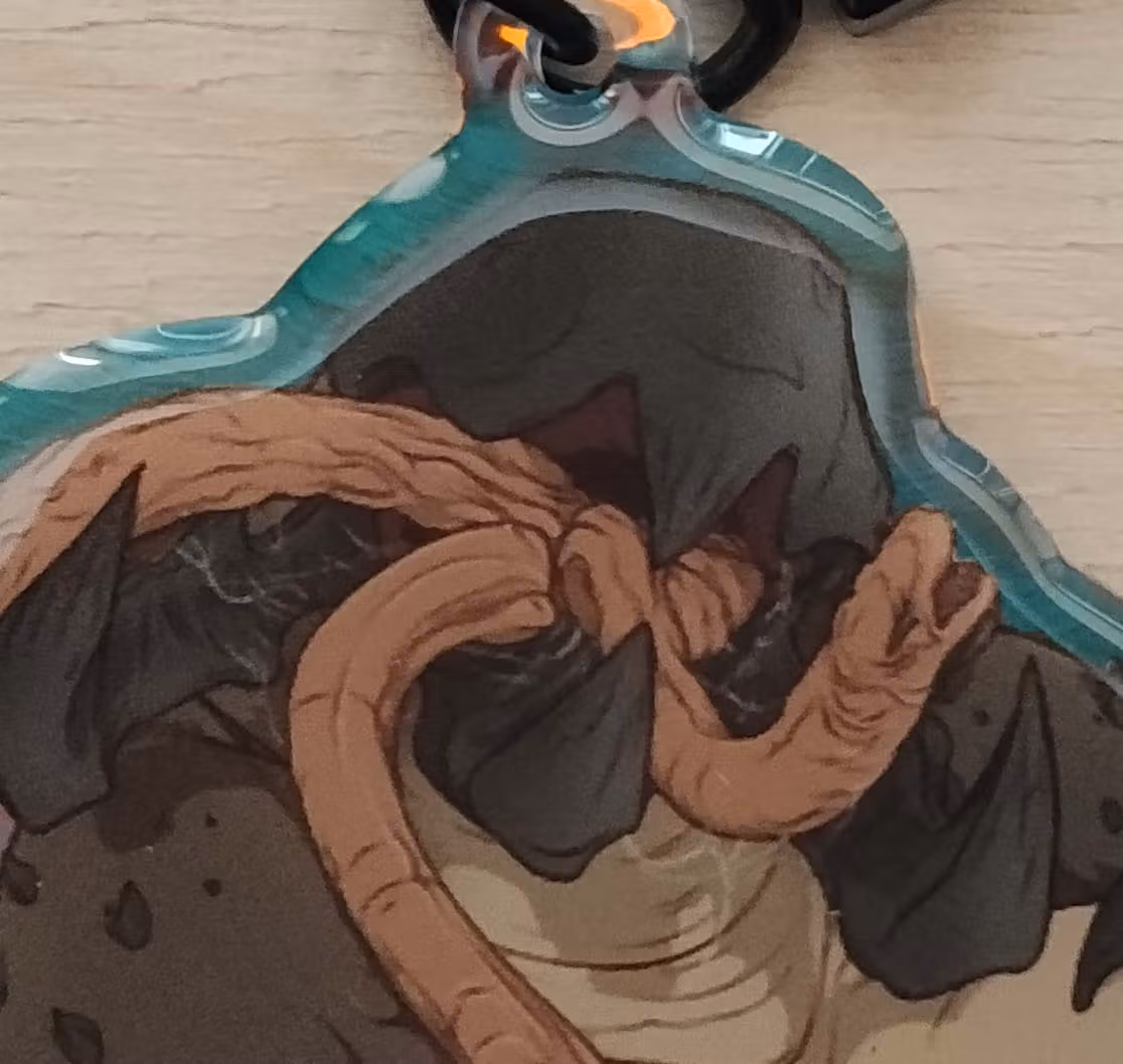 Llavero Graboid NSFW Furry Girl | Tremors Llavero acrílico NSFW Graboid keychain,furry keychain,Tremors keychain,nsfw keychain