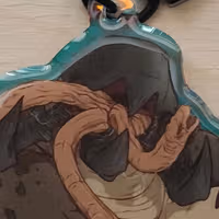 Llavero Graboid NSFW Furry Girl | Tremors Llavero acrílico NSFW Graboid keychain,furry keychain,Tremors keychain,nsfw keychain
