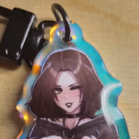 Melina Front Keychain | Elden Ring Acrylic Keychain SFW And NSFW Melina nsfw,Melina keychain,furry keychain,SFW keychain,Elden Ring,nsfw keychain