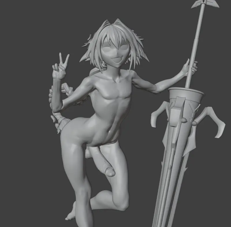 Astolfo Statue | Fate Grand Order Fan Art by Gr8Tech SFW,NSFW 3d printed statue,nsfw statue,Fate Grand Order statue,Astolfo statue,3d printed figure,3d printed