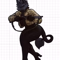 Dubmare Shotgun Furry Sticker | Original Vinyl Sticker SFW sfw sticker,stickers,Dubmare Shotgun sticker,original sticker,furry sticker