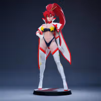 Adult Yoko Statue | Gurren Lagann Fan Art by Freyas Fantasys SFW,NSFW,Futa 3d printed statue,3d printed,3d printed figure,Adult Yoko Statue,Gurren Lagann Statue,nsfw statue,futa figurines,futanari figurines,futanari statue,futa statue