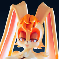 Statua Vanilla The Rabbit | Sonic the Hedgehog Fan art di Officer Rhu SFW,NSFW,Futa 3d printed statue,3d printed,3d printed figure,Vanilla The Rabbit Statue,Sonic the Hedgehog Statue,futa statue,futa figurines,futanari figurines,futanari statue,nsfw statue,furry statue