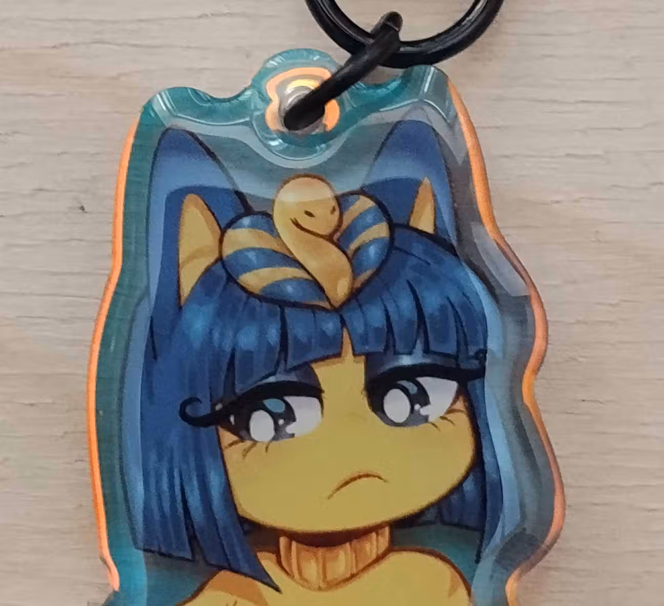 Ankha Sit Furry Keychain | Animal Crossing Acrylic Keychain NSFW Ankha keychain,furry keychain,Animal Crossing keychain,nsfw keychain