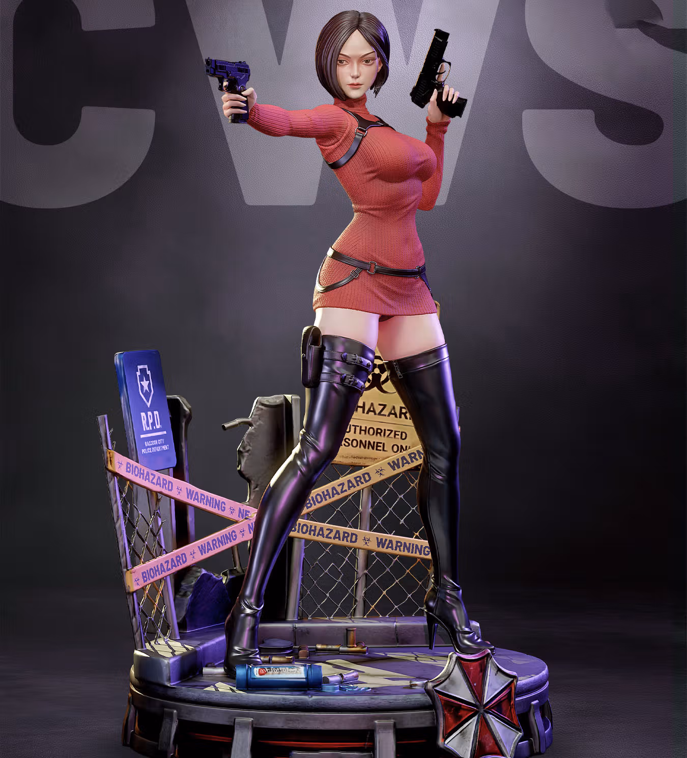Ada Wong Statue | Resident Evil Fan Art by CW Studios SFW,NSFW 3d printed statue,Resident Evil statue,3d printed,Ada Wong Statue,3d printed figure,nsfw statue