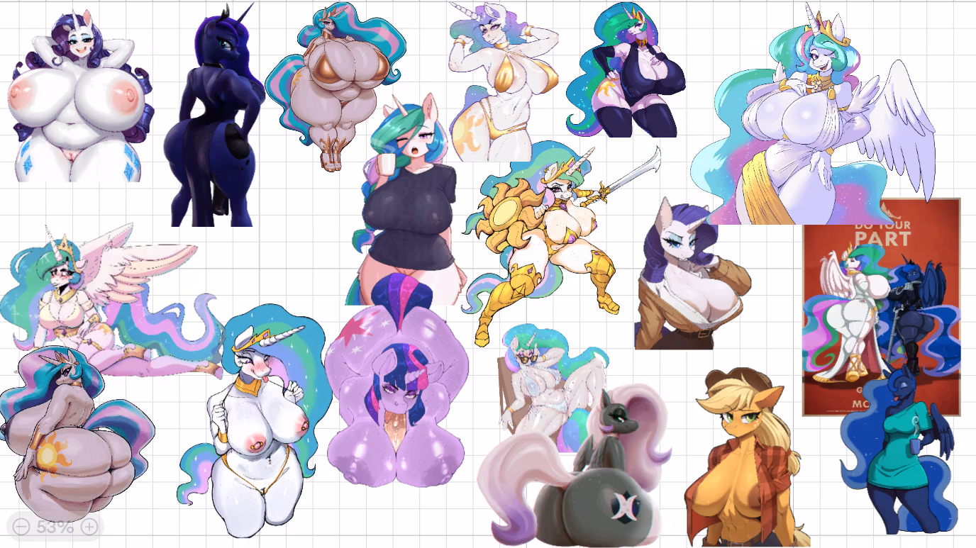 Adesivo MLP Mega Pack Furry | My Little Pony Adesivo in vinile SFW And NSFW furry sticker,sfw sticker,stickers,Princess Luna,mlp sticker,My Little Pony sticker