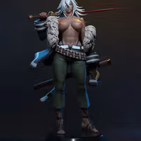 Ghislaine Dedoldia Statue | Mushoku Tensei Fan Art by E.S Monster SFW,NSFW 3d printed,3d printed statue,Mushoku Tensei Statue ,nsfw statue,Ghislaine Dedoldia statue