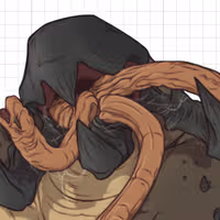 Adesivo Graboid NSFW Furry Girl | Tremors Adesivo in vinile NSFW stickers,Tremors sticker,Graboid sticker,furry sticker,nsfw sticker
