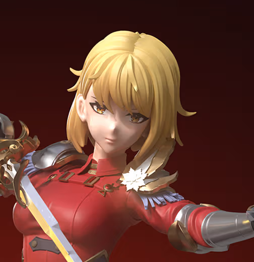 Cha Hae-In Statue | Solo Leveling Fanart von CW Studios SFW,NSFW 3d printed statue,Cha Hae-In statue,3d printed,Solo Leveling Statue,3d printed figure,nsfw statue