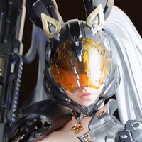 Ultimate Bunny Statue | The First Descendant Fan Art by E.S Monster SFW,NSFW 3d printed statue,3d printed,Ultimate Bunny statue,nsfw statue,3d printed figure,The First Descendant statue