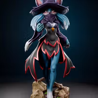 Katress Furry Statue | Palworld Fanart von Anyonensfw SFW,NSFW,Futa 3d printed statue,3d printed,nsfw statue,3d printed figure,Palworld statue,Katress statue,furry statue,futa statue,futa figurines,futanari figurines,futanari statue