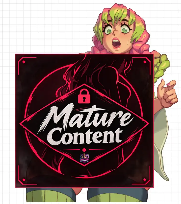 Kanroji Mitsuri Futa Sticker | Demon Slayer Futanari Stickers Ecchi Cartoon Futa futanari sticker,Demon Slayer stickers,futa sticker,Kanroji Mitsuri sticker,nsfw sticker