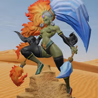Twinrova Statue | The Legend of Zelda Fan Art by Freyas Fantasys SFW,NSFW,Futa 3d printed statue,3d printed,nsfw statue,futa statue,Twinrova Statue,The Legend of Zelda Statue,futa figurines,futanari figurines,futanari statue